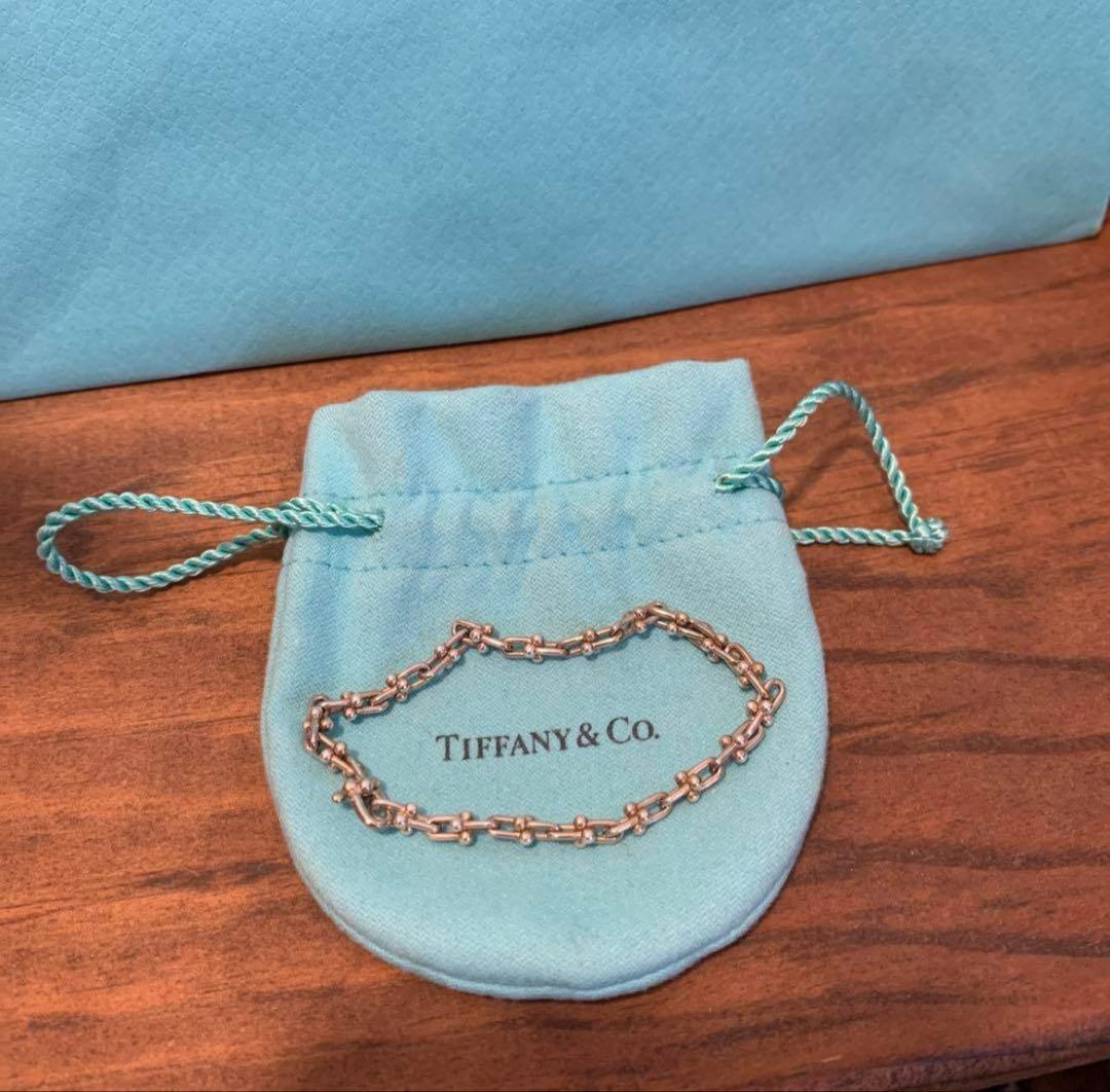 Tiffany & Co. シルバーチェーンブレスレット　ハードウェア　マイクロ