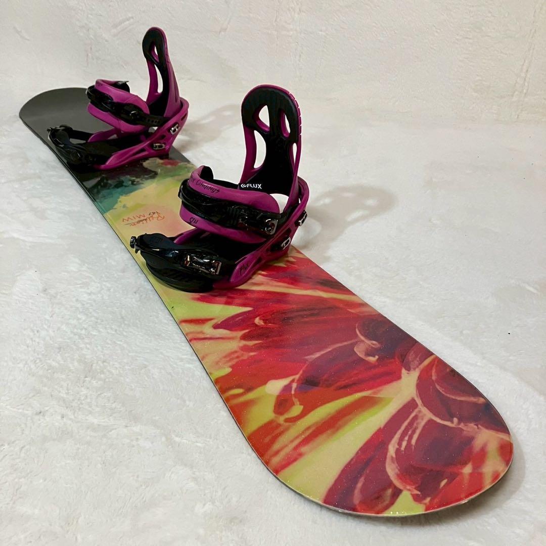 Billon MIW 147 スノーボード FLUX GU ビンディング