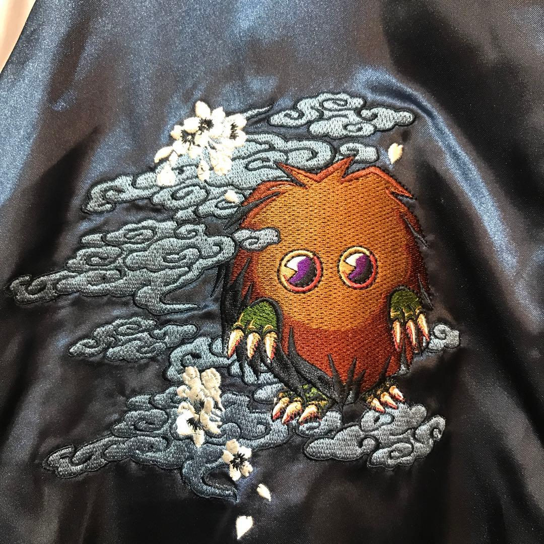 COSPA 刺繍スカジャン 遊☆戯☆王デュエルモンスターズ 青眼の究極竜