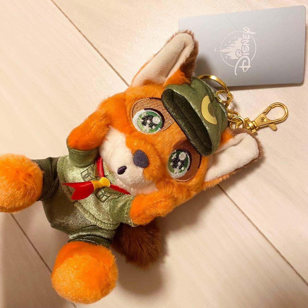 ズートピア ニック ぬいぐるみ キーチェーン KIRAME キラ目 ディズニー