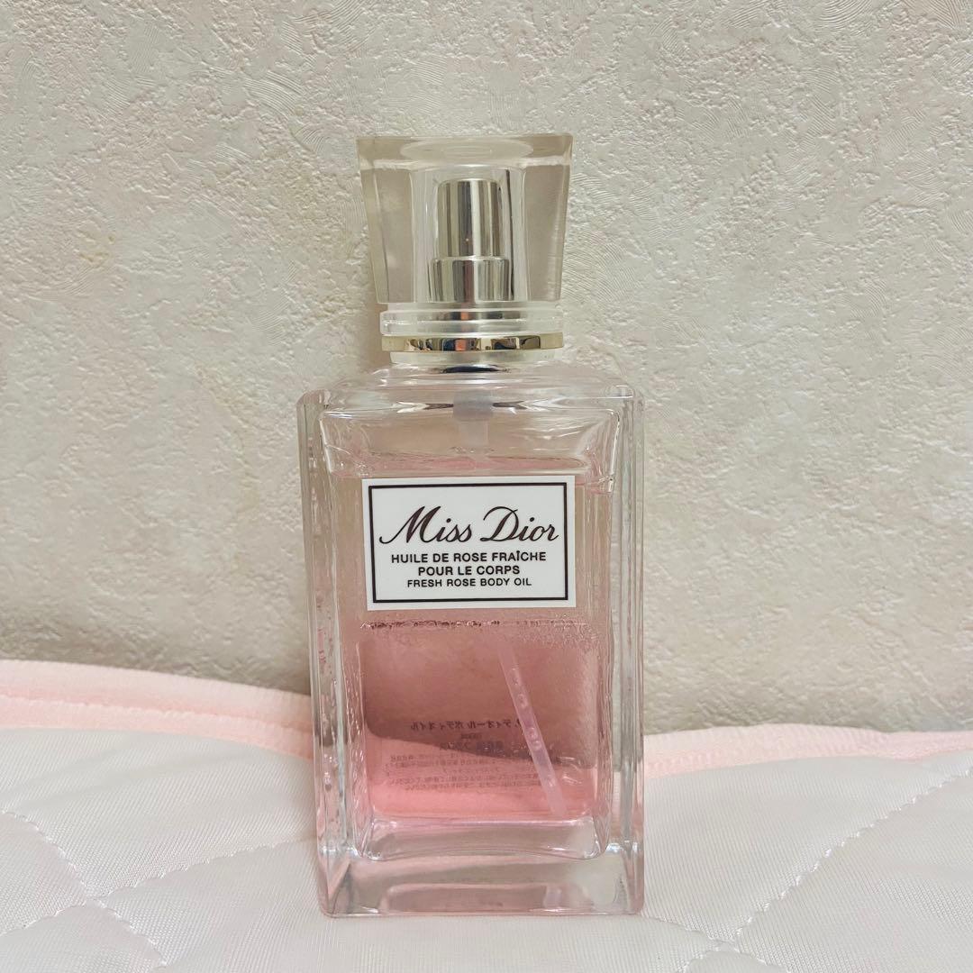 【Miss Dior】フレッシュローズ ボディオイル100ml ミスディオール