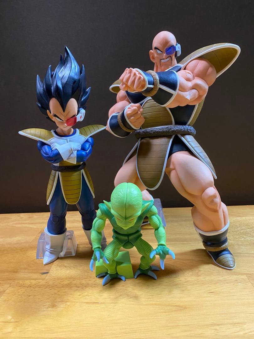 ドラゴンボール 一番くじ ベジータ、ナッパ、サイバイマン セット
