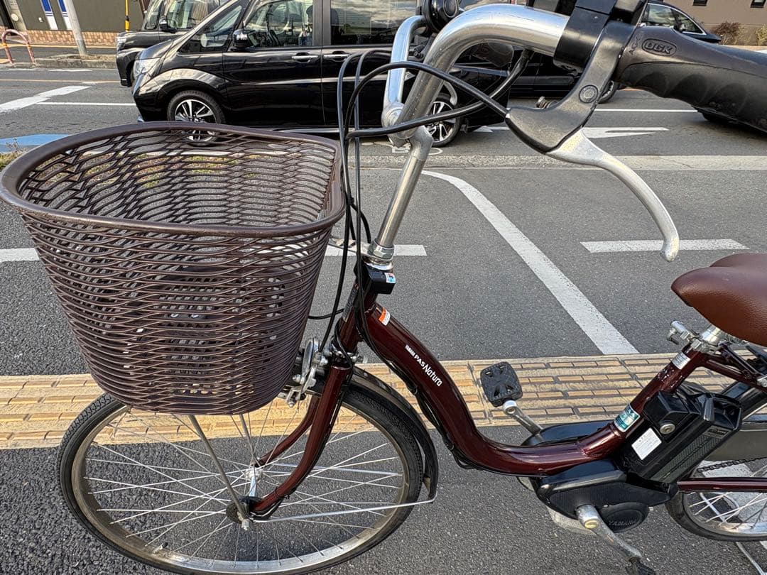 中古YAMAHA電動アシスト自転車　8.7Ah 大阪　028番
