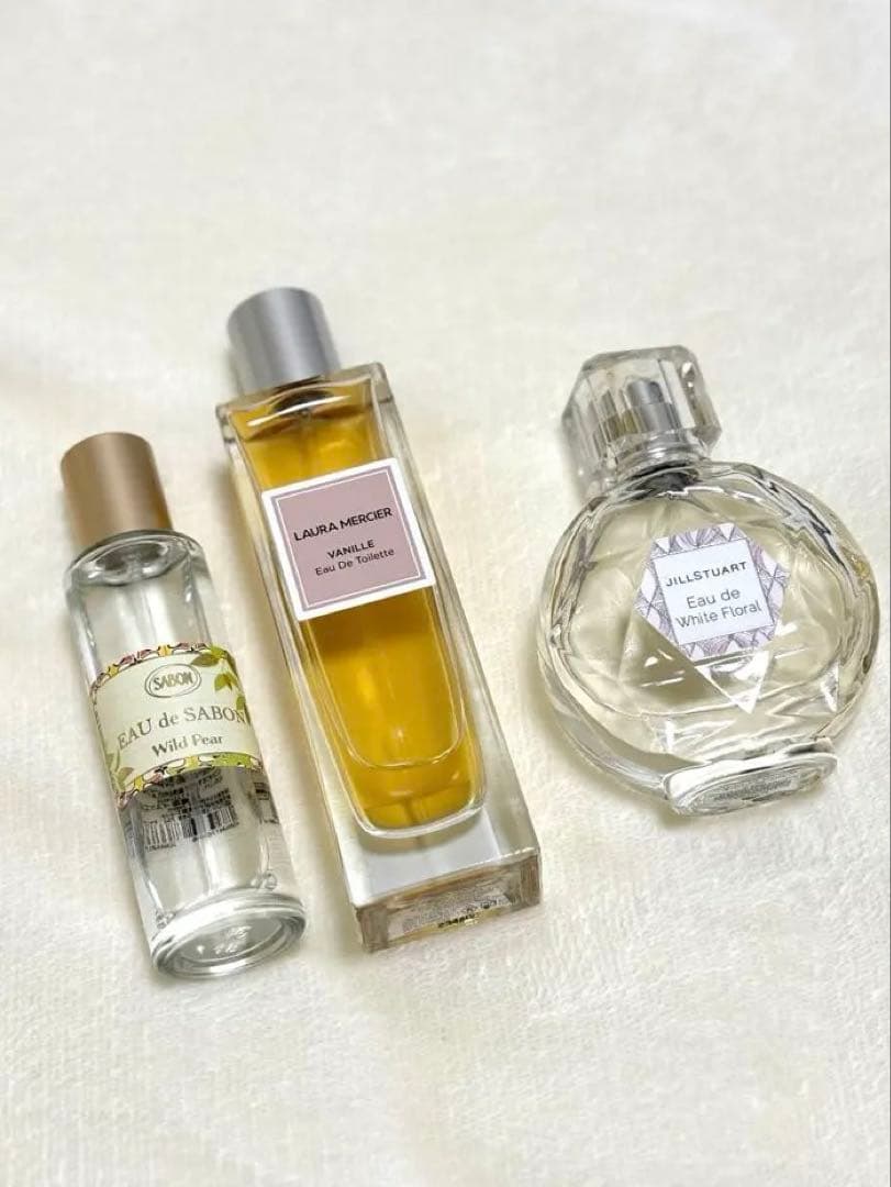 香水　ローラメルシエ　ジルスチュアート　サボン