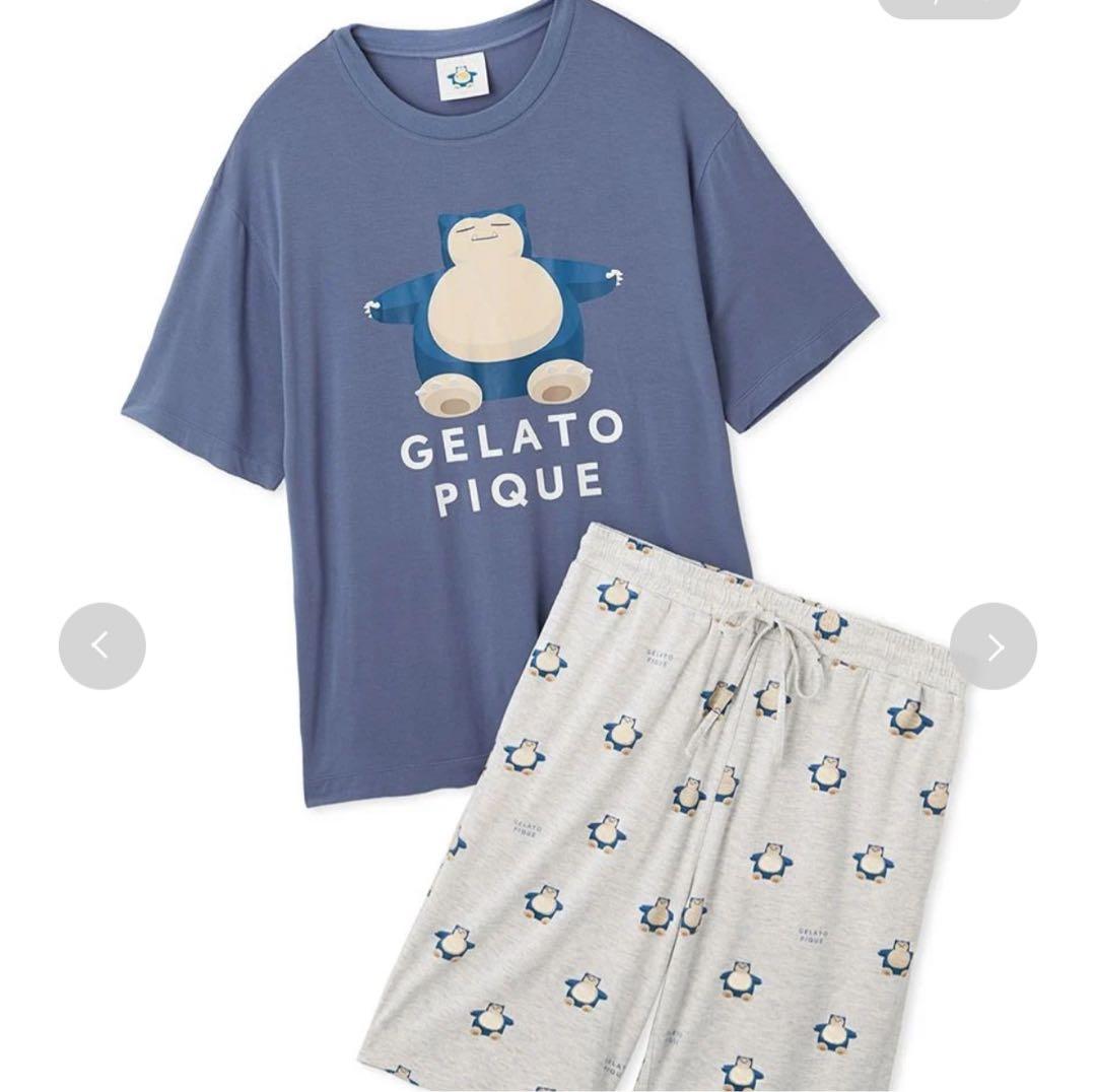 ジェラートピケ ポケモンコラボパジャマ カビゴン メンズ M - メルカリ