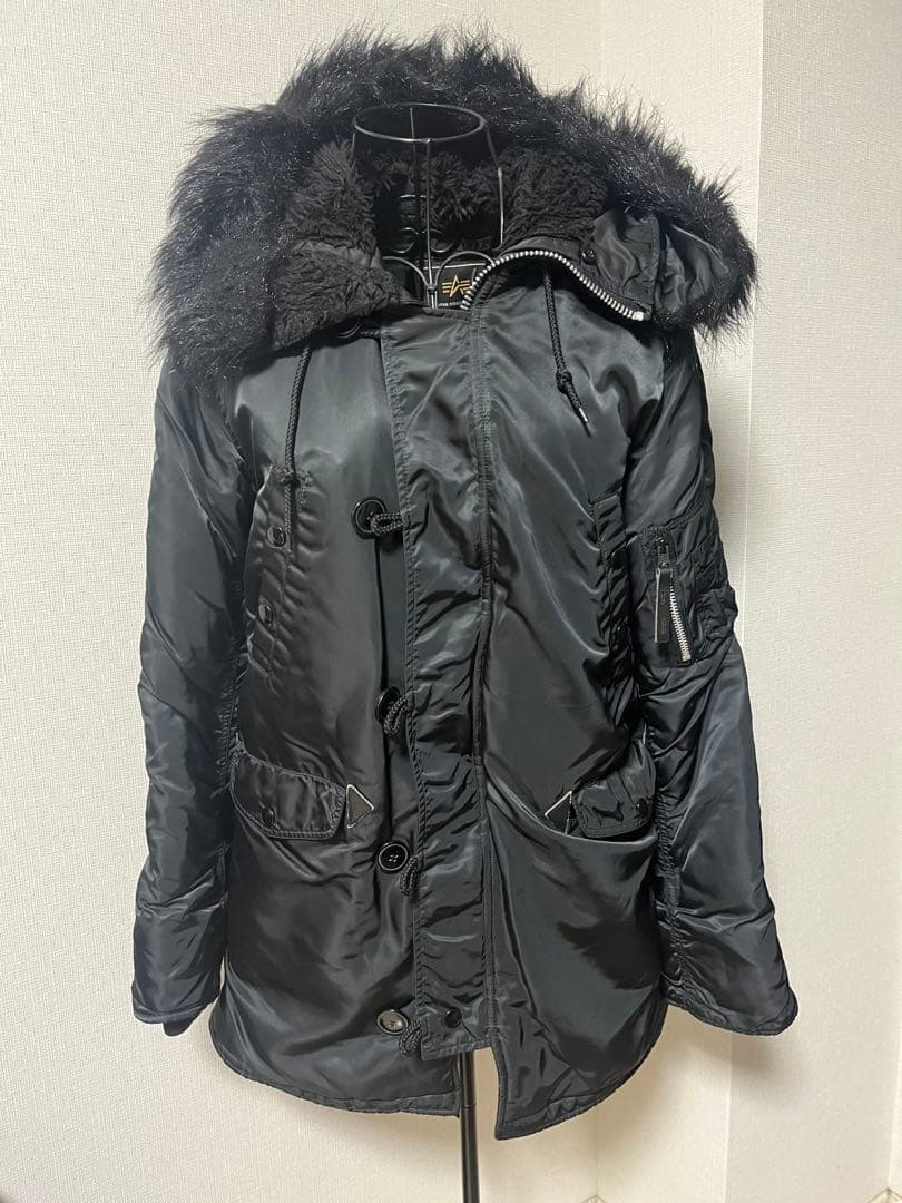 ALPHA N3B ミリタリーコート　L