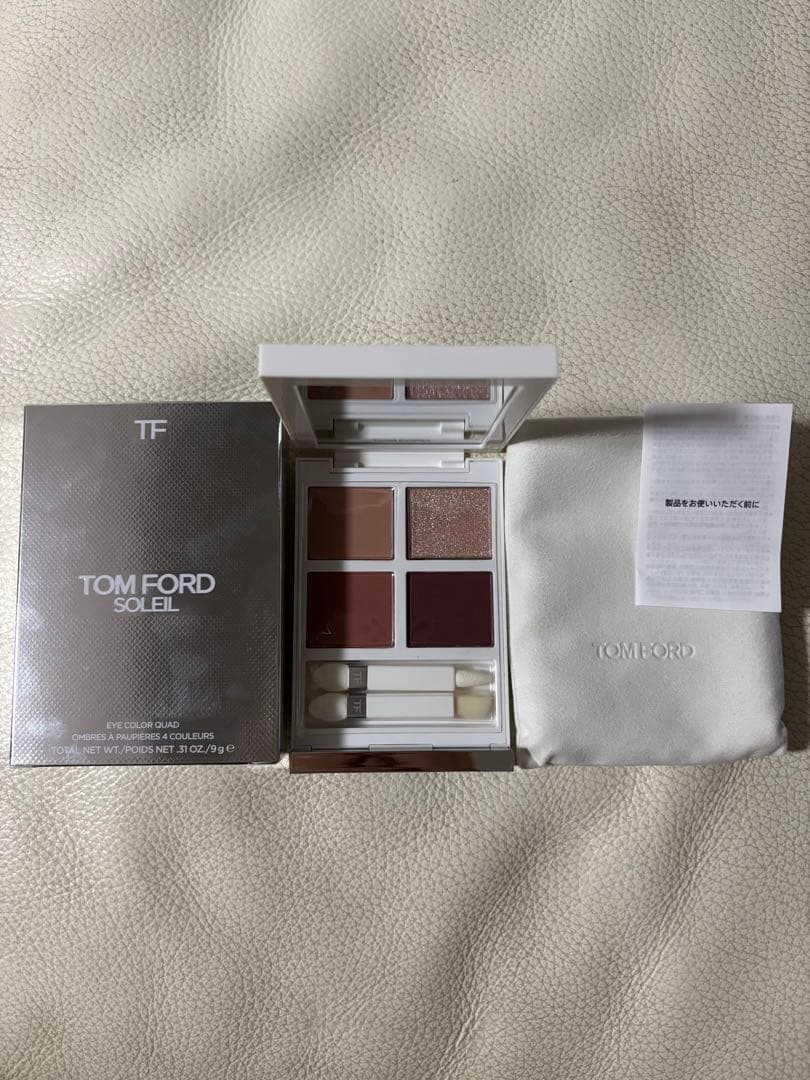 トムフォード　ソレイユ アイ カラー クォード 01SN シャレー ミンク限定