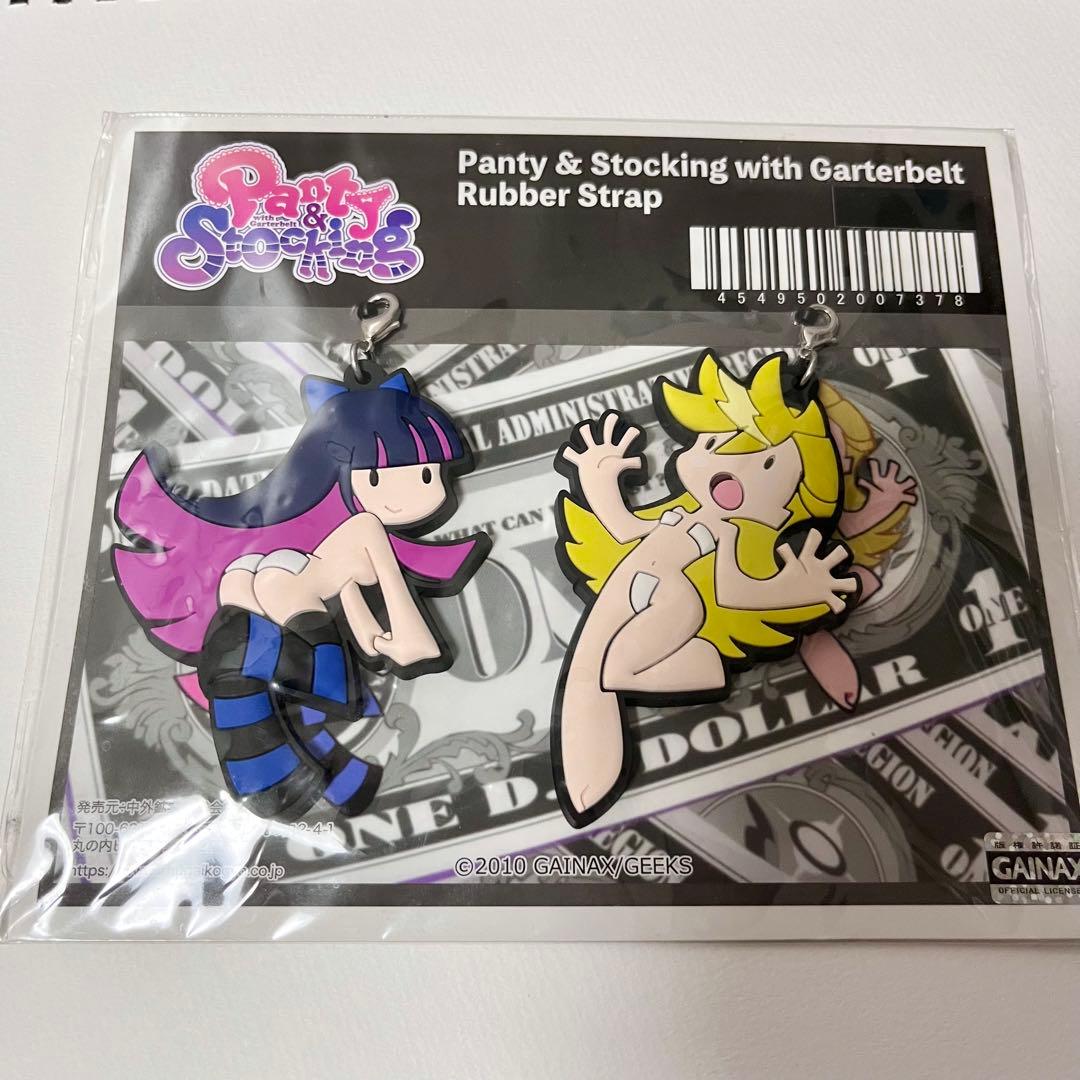 パンティ&ストッキングwithガーターベルト　ラバーストラップ