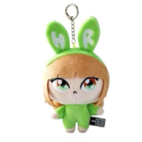 新品】ニュージーンズ njz ぬいぐるみ キーリング ヘリン バニー 緑