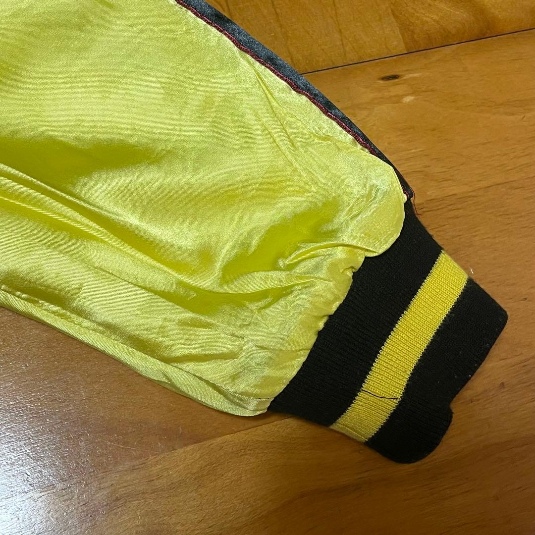 SALE】90sスカジャン 沖縄マップ シーサー 鷹 虎 龍 刺繍 - メルカリ