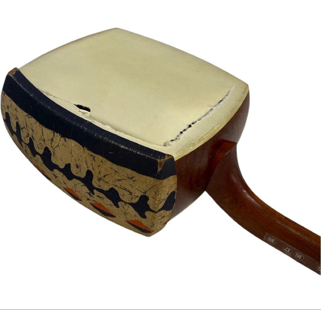 昭和レトロ 三味線(三味線スタンド付き) 25サ109