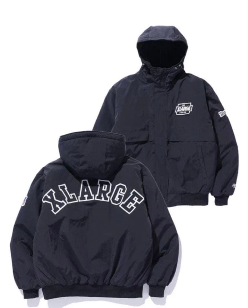 XLARGE ナイロンジャケット ブラック S