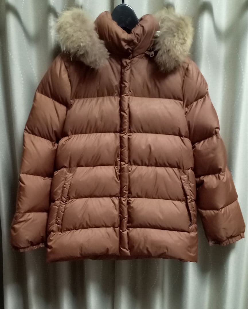 ヴィンテージ MONCLERダウンジャケット フード・リアルファー取外可