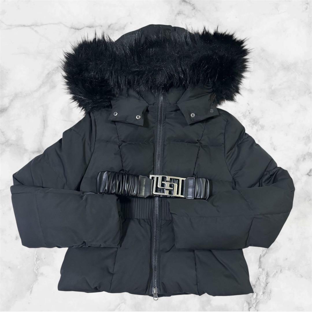 完売品大人気GYDA ショートファー付き黒 ダウンジャケットベルト付き 中綿gg 楽天市場】GYDA ジェイダ ダウン ジャケット ショート GD ベルト付き