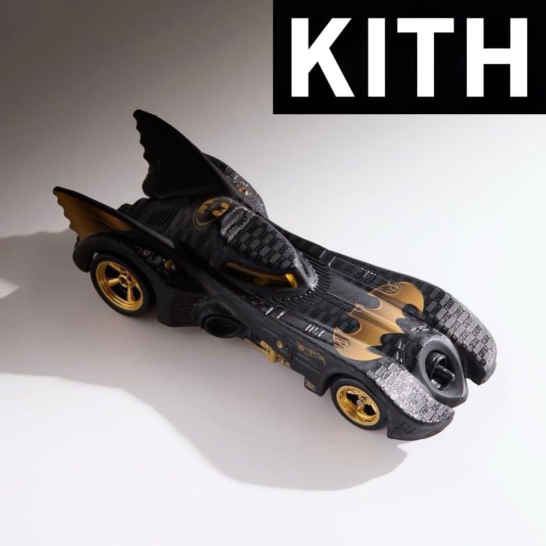 新品　KITH×Hot Wheels　希少なボックスロゴ仕様の限定バットモービル