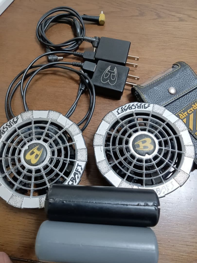 バートル　12v エアークラフト　バッテリーセット　ファン　空調服