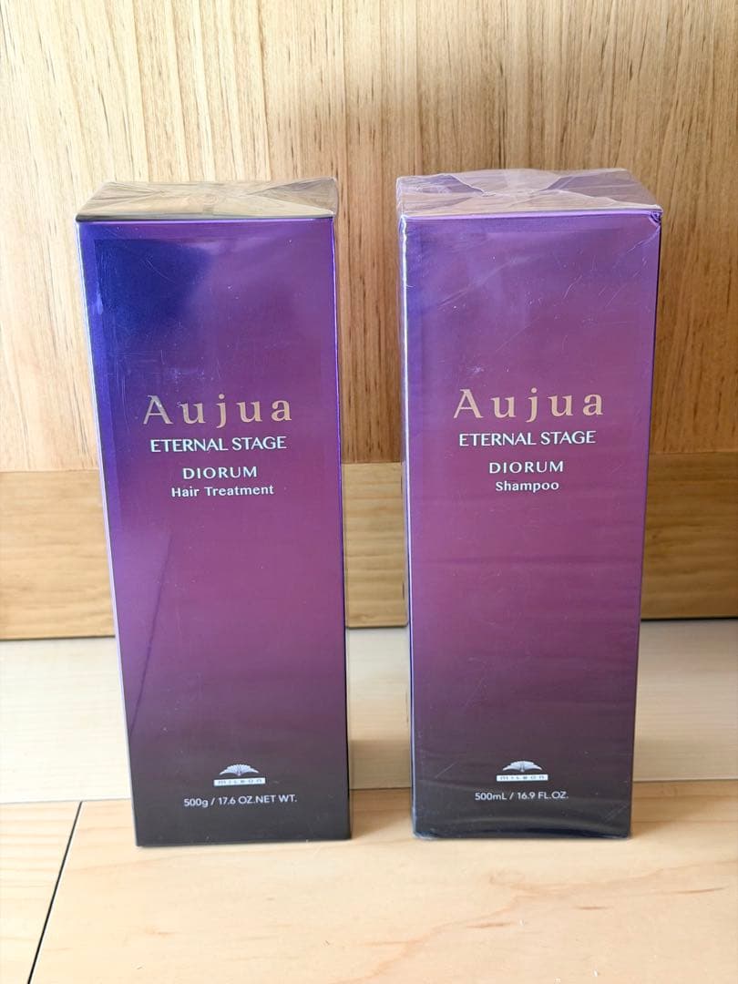 新品未開封☆Aujua ディオーラム シャンプー、トリートメントセット500ml