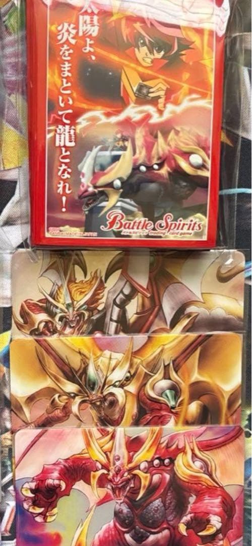 バトスピ引退デッキ10種デッキ、パーツ、スリーブ付き - メルカリ