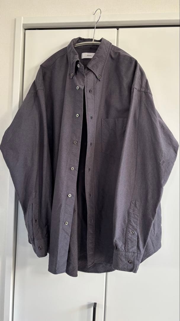 Graphpaper グレー 長袖シャツ サイズ2