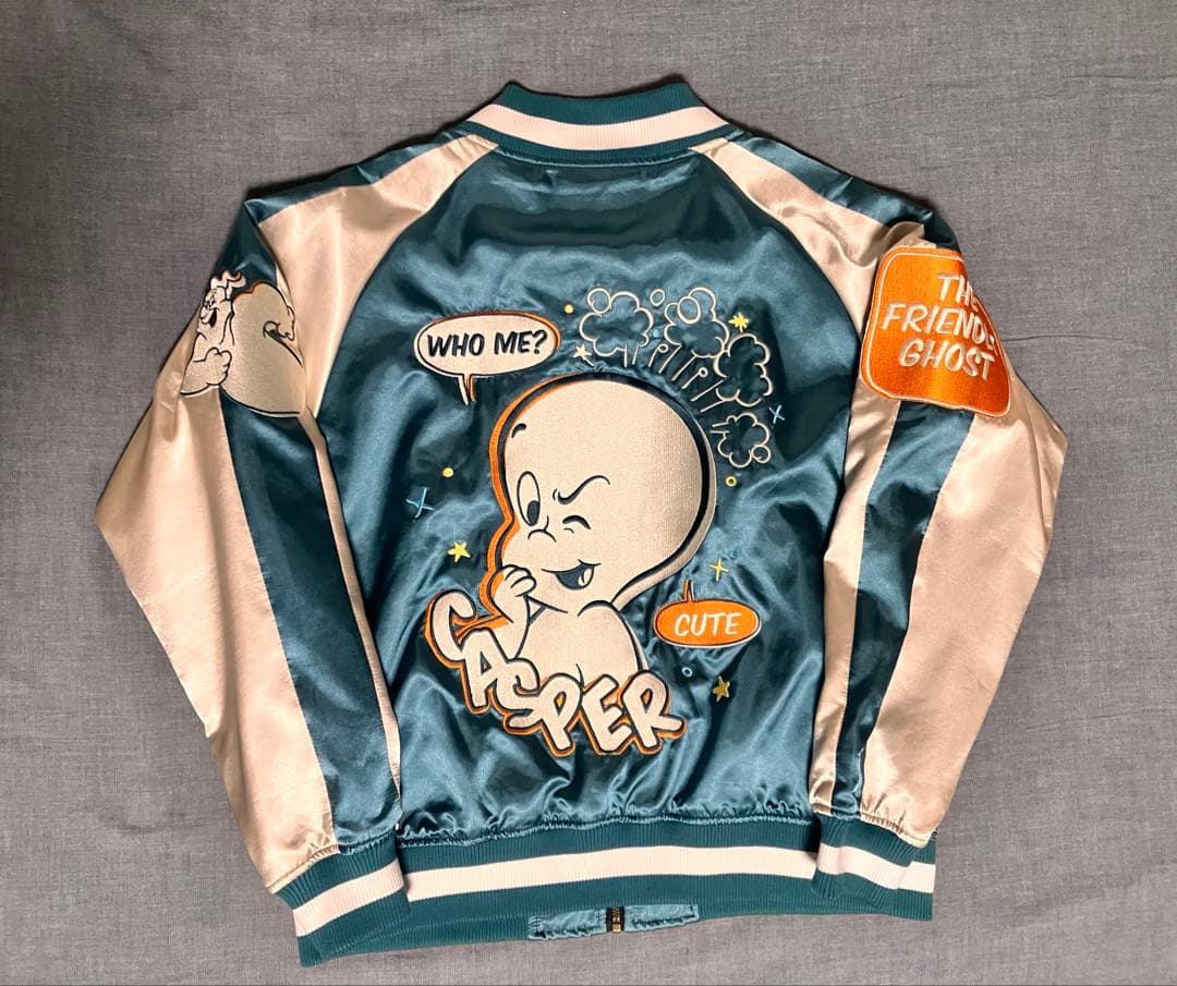 マルシン］キャラジャン Casper ゴーストルック (スカジャン/Lサイズ