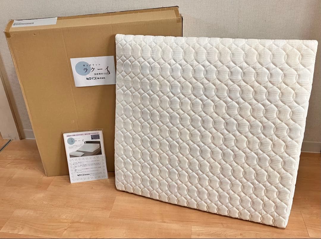 送料込&匿名配送 背上げマット「ラクーイ10度」安心の日本製 傾斜マットレス