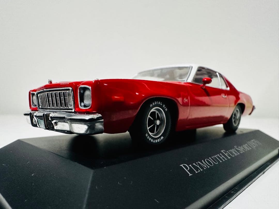 アメリカンカー/'75 Plymouthプリムス Furyフューリー 1/43 - メルカリ