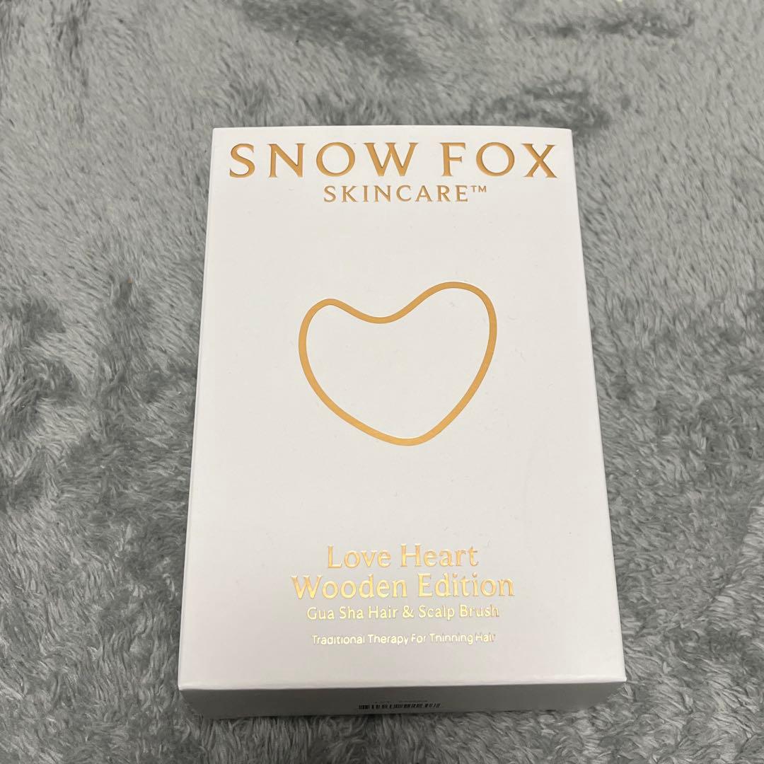  FOX SKINCARE ハート　ヘアブラシ　カッサ