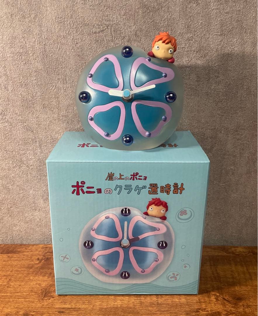崖の上のポニョ ポニョのクラゲ置時計 - メルカリ
