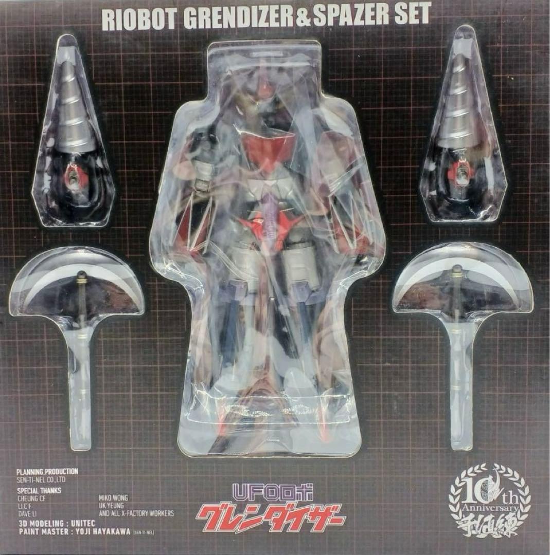 【未開封】RIOBOT グレンダイザー&スペイザー 千値練 RIOBOT グレンダイザー＆スペイザーセット」爆誕！ - GAME Watch
