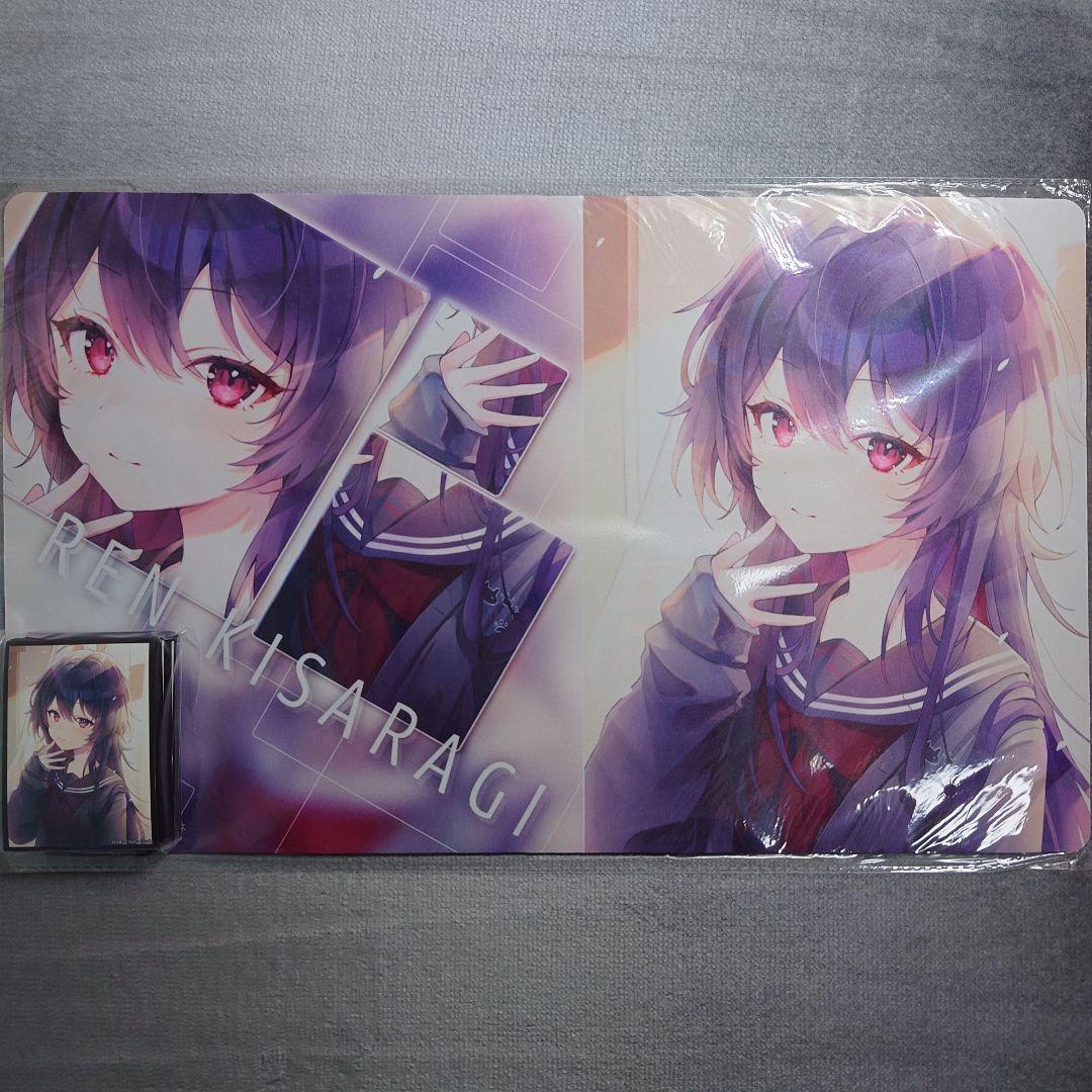 α1 ぶいすぽっ! 靡くカーテン&セーラー服 如月れん スリーブ&プレイマット