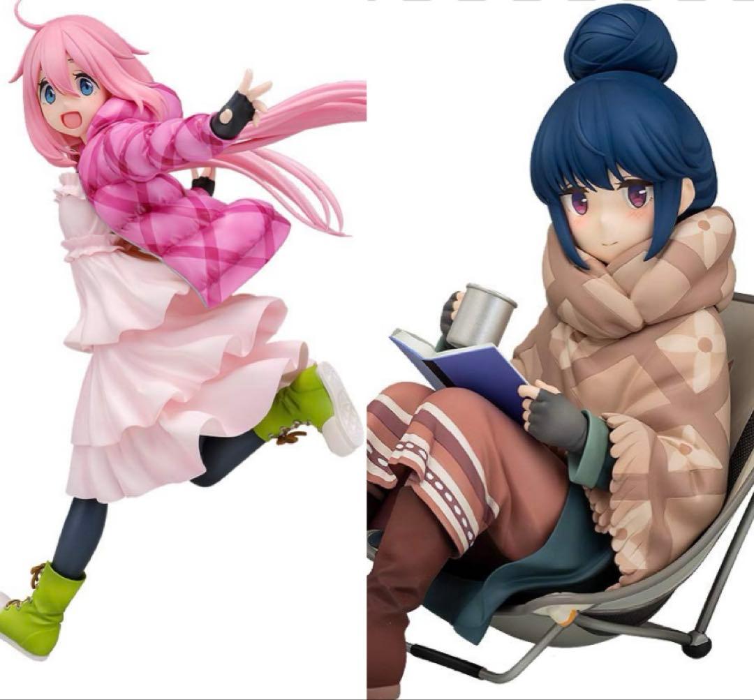 ゆるキャン△ 各務原なでしこ　志摩リン　WING フィギュア