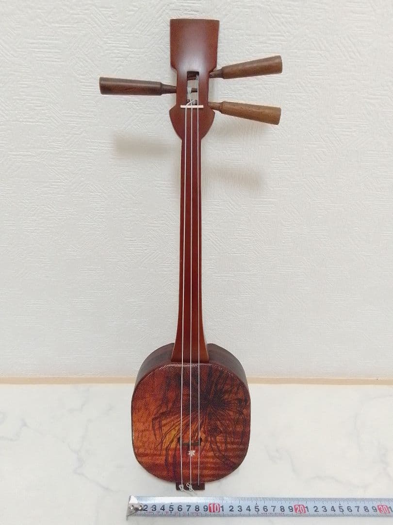 ASOVIVA ミニマム三線 沖縄 琉球 三味線 和楽器 アソビバ 木製 本体