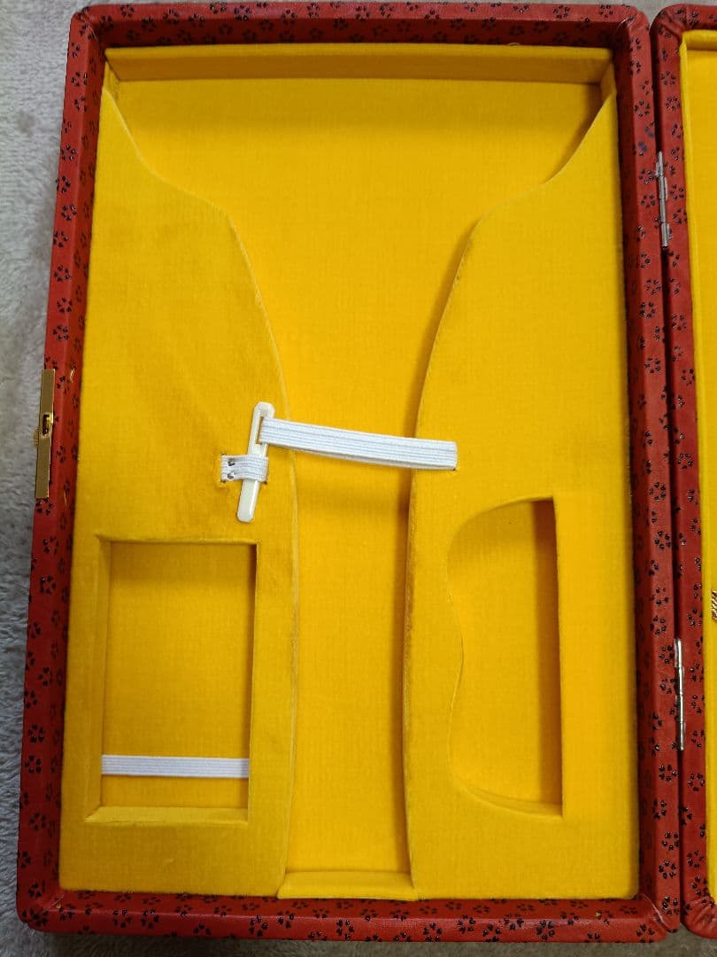 新品】地歌一丁入れ 撥入れ 撥ケース 印伝 鹿皮 - メルカリ