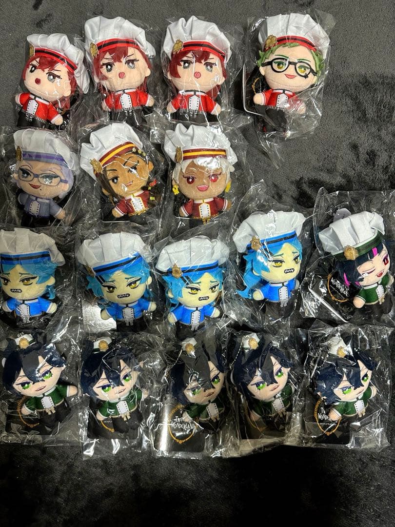 ミ*オ様 ツイステ　マスターシェフ　ミニミニぬいぐるみ　まとめ売り