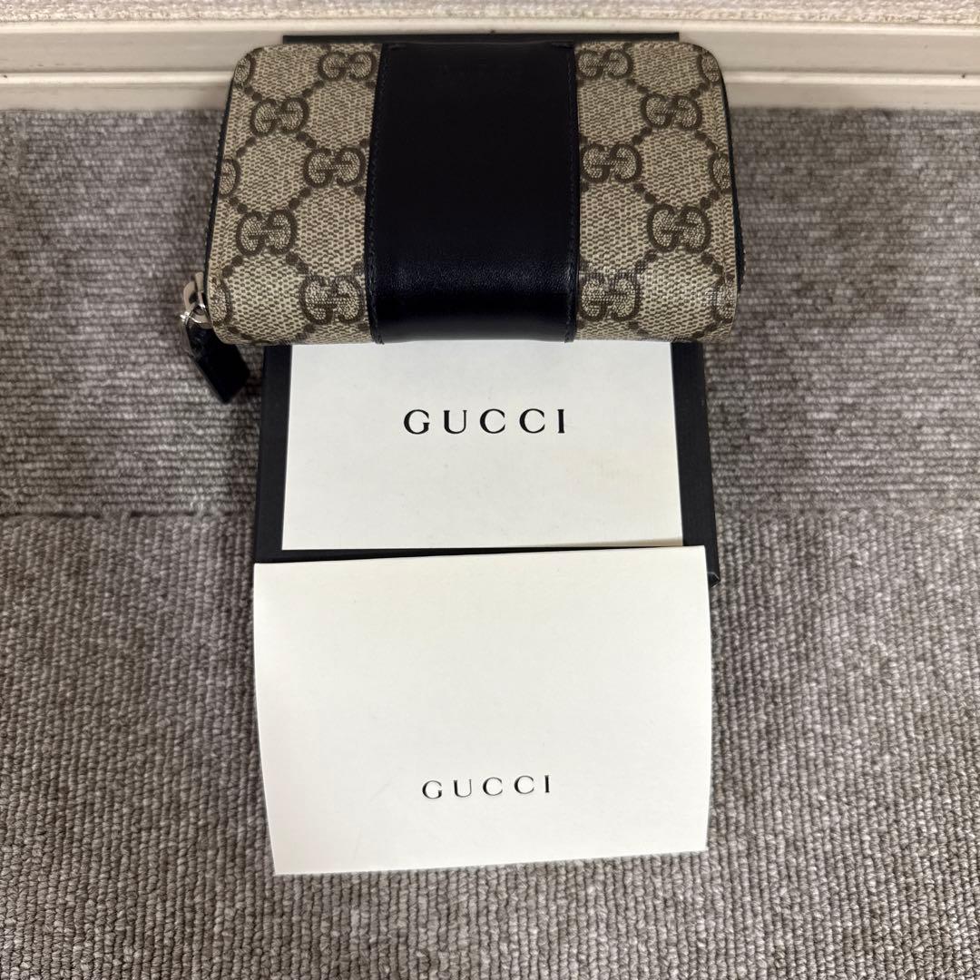 GUCCI ケース・小銭入れ ベージュ・ブラック