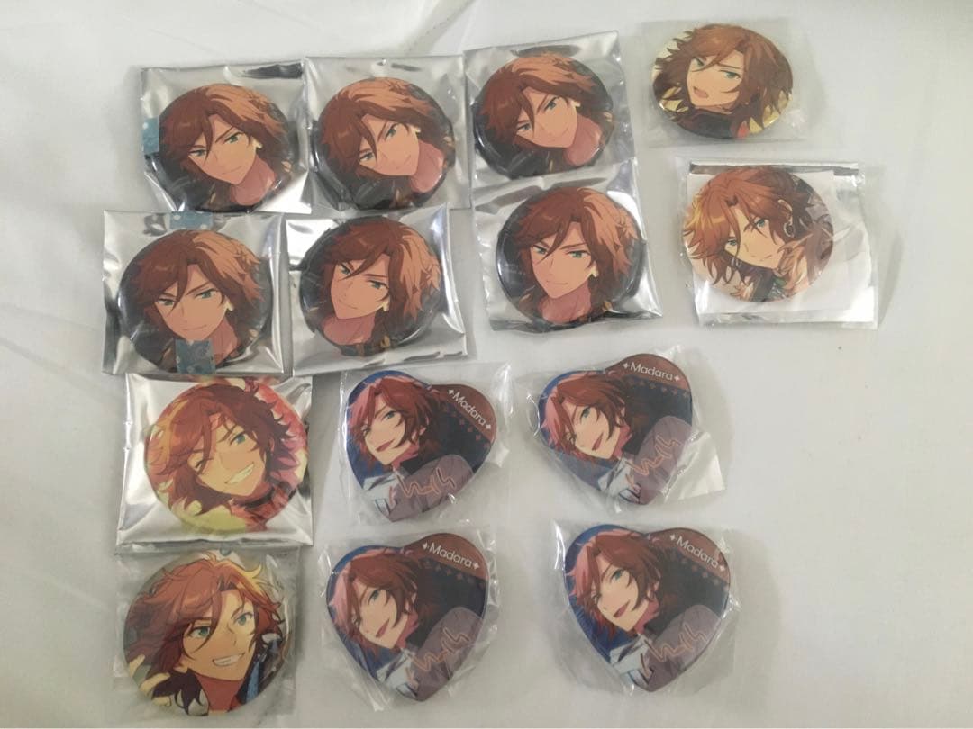 あんスタ 三毛縞斑 ハート 缶バッジ イベコレ 中国 心 テーマ