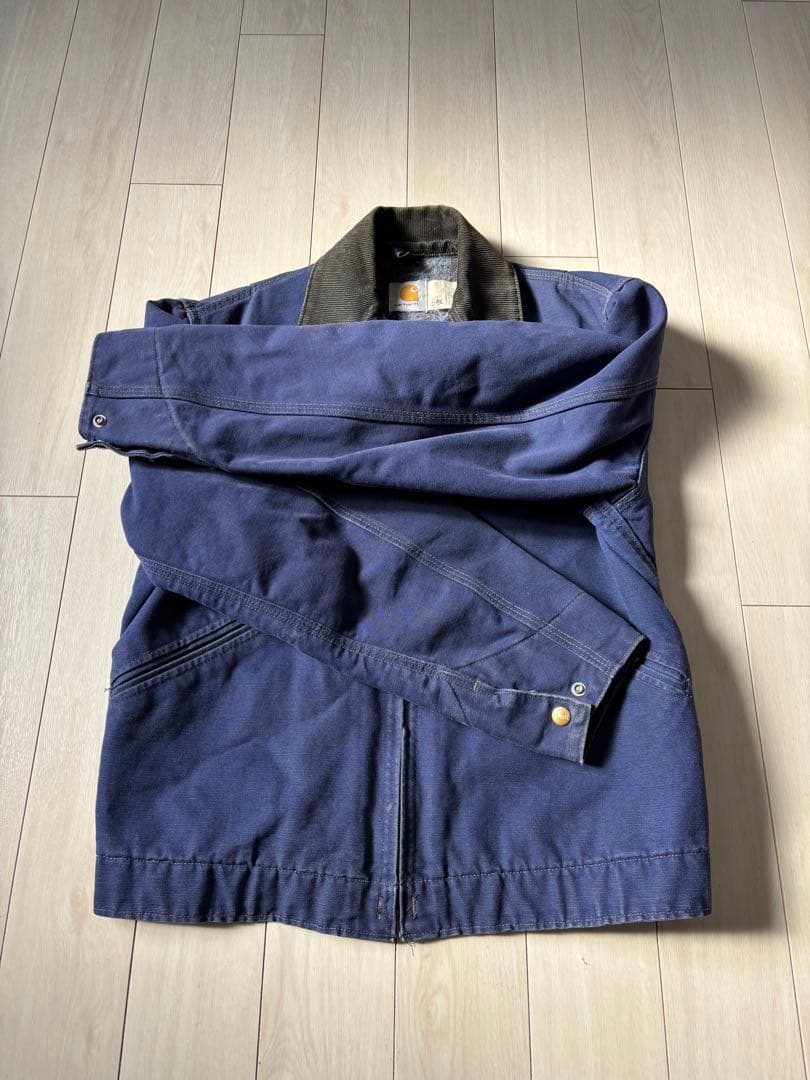 カーハート デトロイトジャケット ネイビー M 米国製 stussy 元ネタ