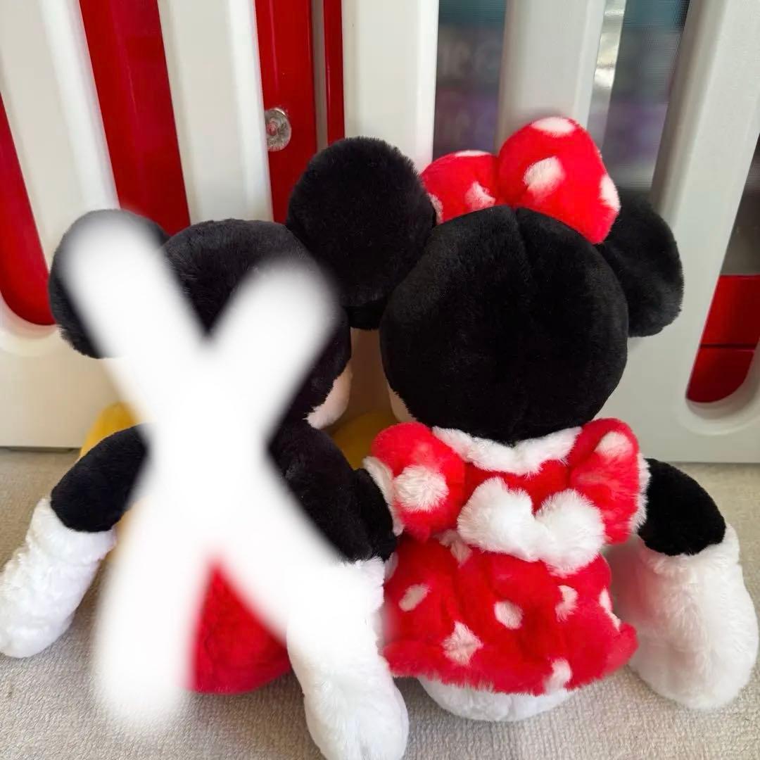 ディズニー ミニー ミッキー フラッフィープラッシー ぬいぐるみ