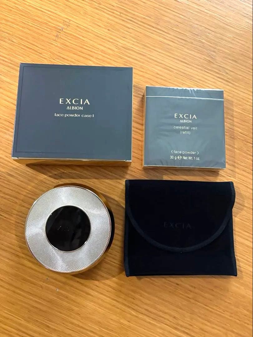 エクシア セレスティアル ヴェール ⭐︎パフ付ケース＋レフィル新品　田中みなみ
