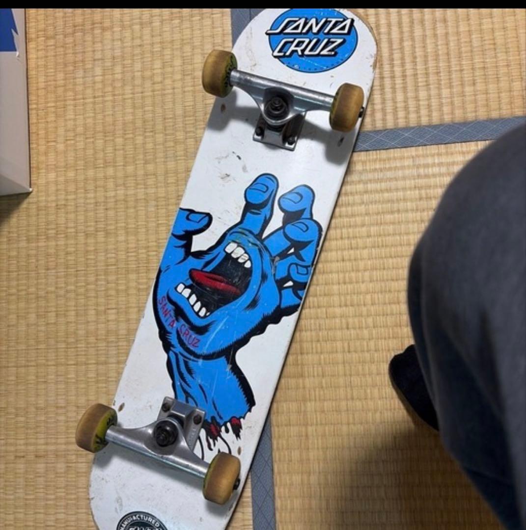 た*神様 サンタクルーズ スケボー スケートボード コンプリートセット サンタクルーズ SANTA CRUZ スケートボード コンプリート SCREAMING