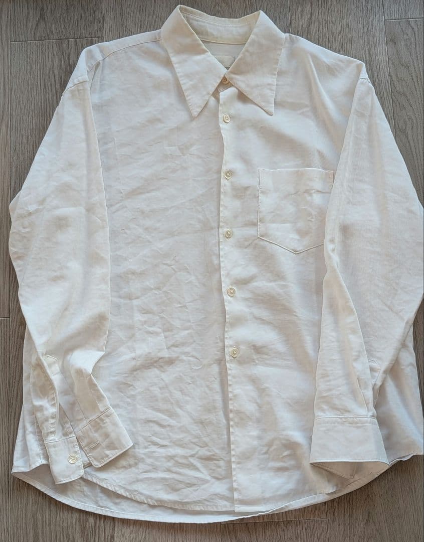 _*)様 E*D様 OUR LEGACY COCO 70S SHIRT ホワイト