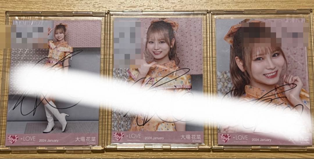 LOVE イコラブ 大場花菜 生写真 6周年 直筆コメあり コンプ - メルカリ