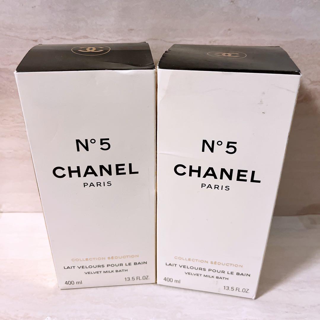 hl☆ CHANEL N°5 ヴェルヴェット バスミルク 400ml 2点