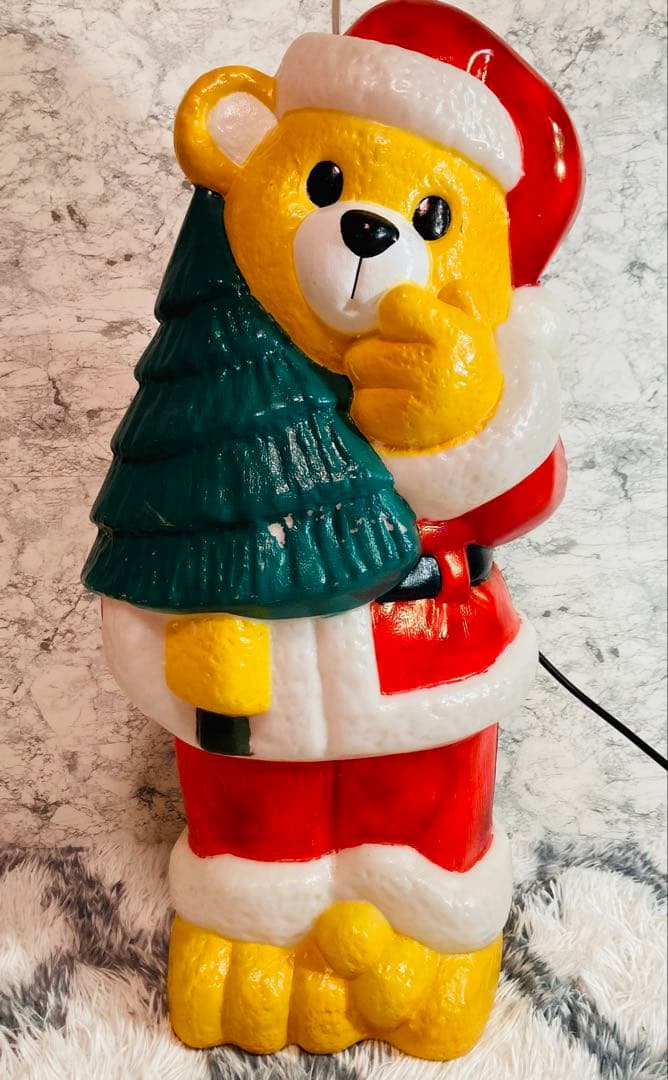 ✨必見❗️クリスマス 〝可愛〟サンタ衣装 クマのイルミネーション ✨