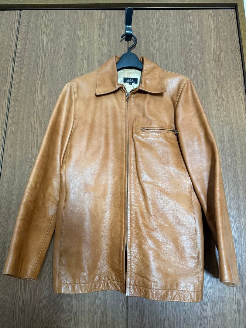 A.P.C レザージャケット A.P.C. / アーペーセー | レザーブルゾン - Black | 通販 - 正規取扱店