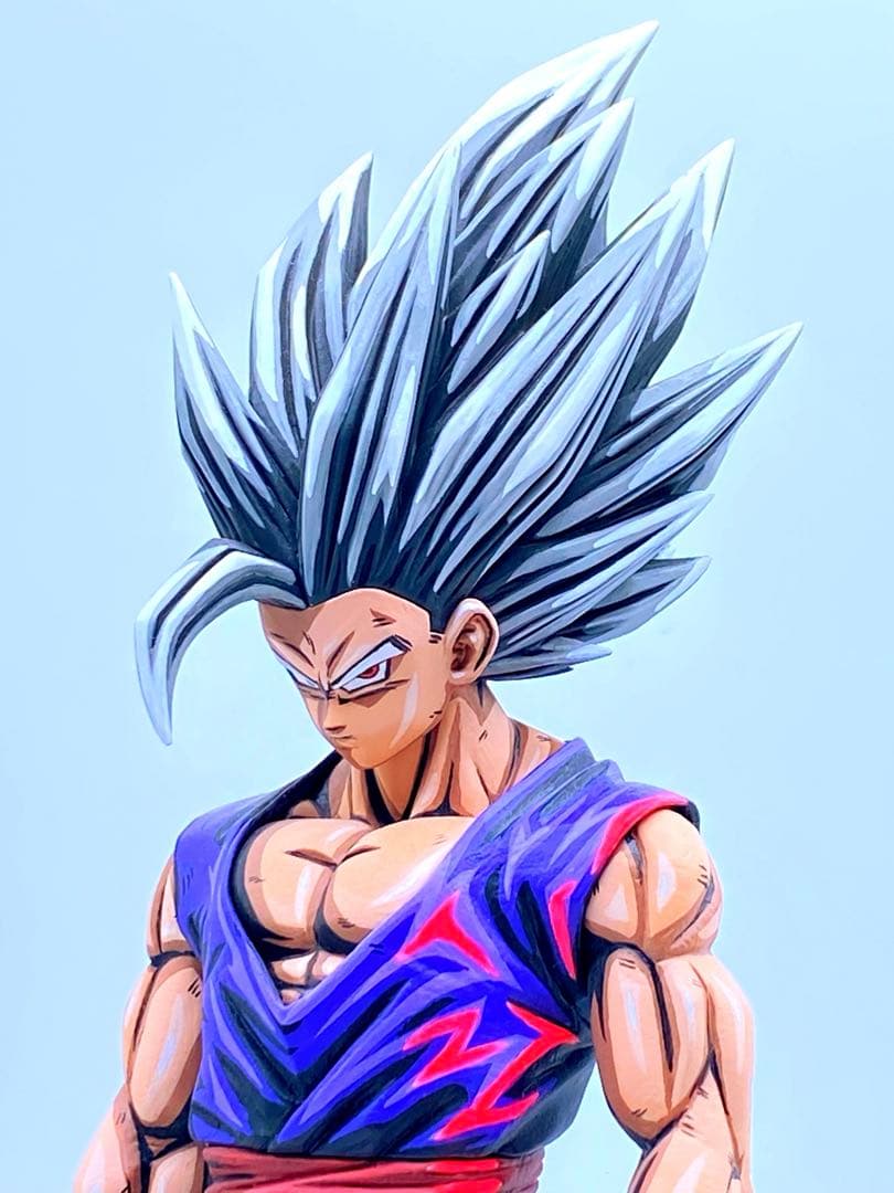 リペイント　二次元彩色　ドラゴンボール　一番くじ　孫悟飯ビースト Yahoo!オークション - ドラゴンボールフィギュア 孫悟飯ビースト フィ