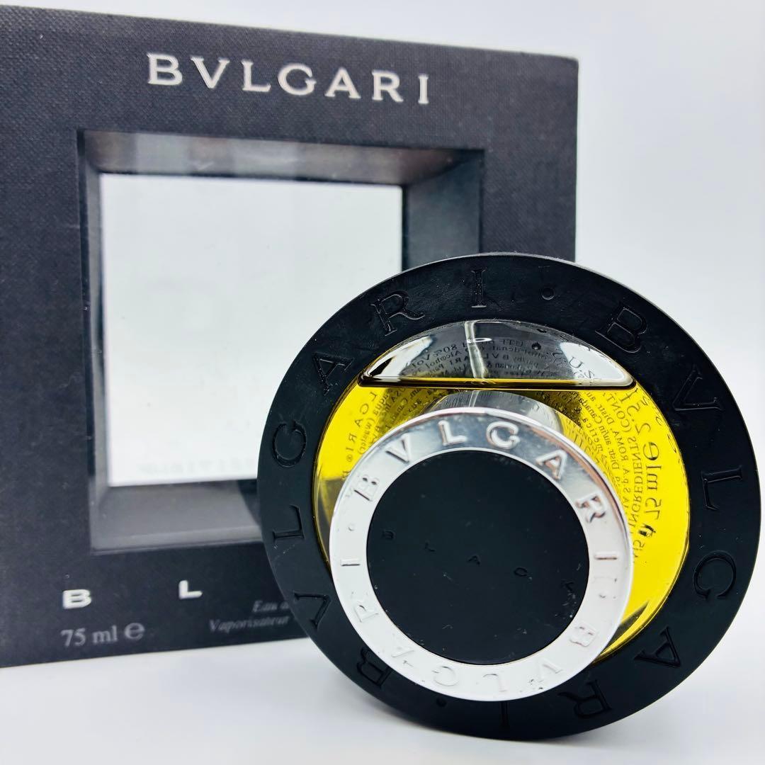 廃盤 希少 BVLGARI BLACK EDT ブルガリブラック オードトワレ - メルカリ