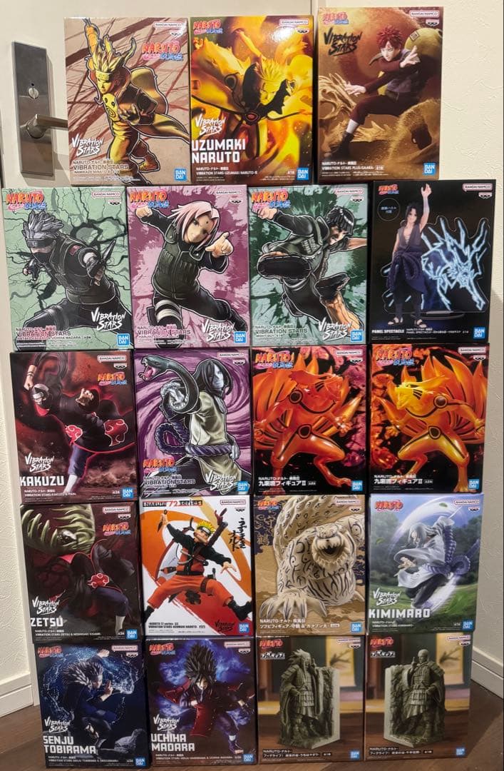 ナルト NARUTO フィギュア　まとめ売り　19種セット 未開封品