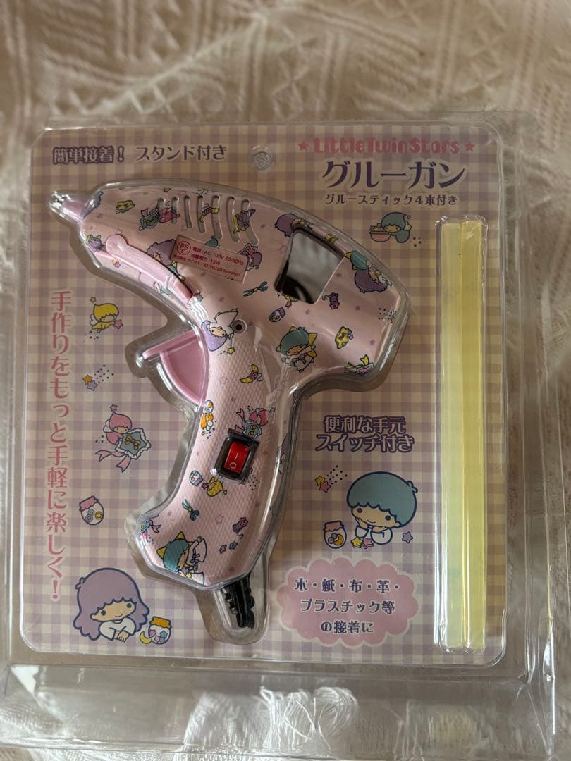 【未使用未開封】　サンリオ　キキララ グルーガン　リトルツインスターズ