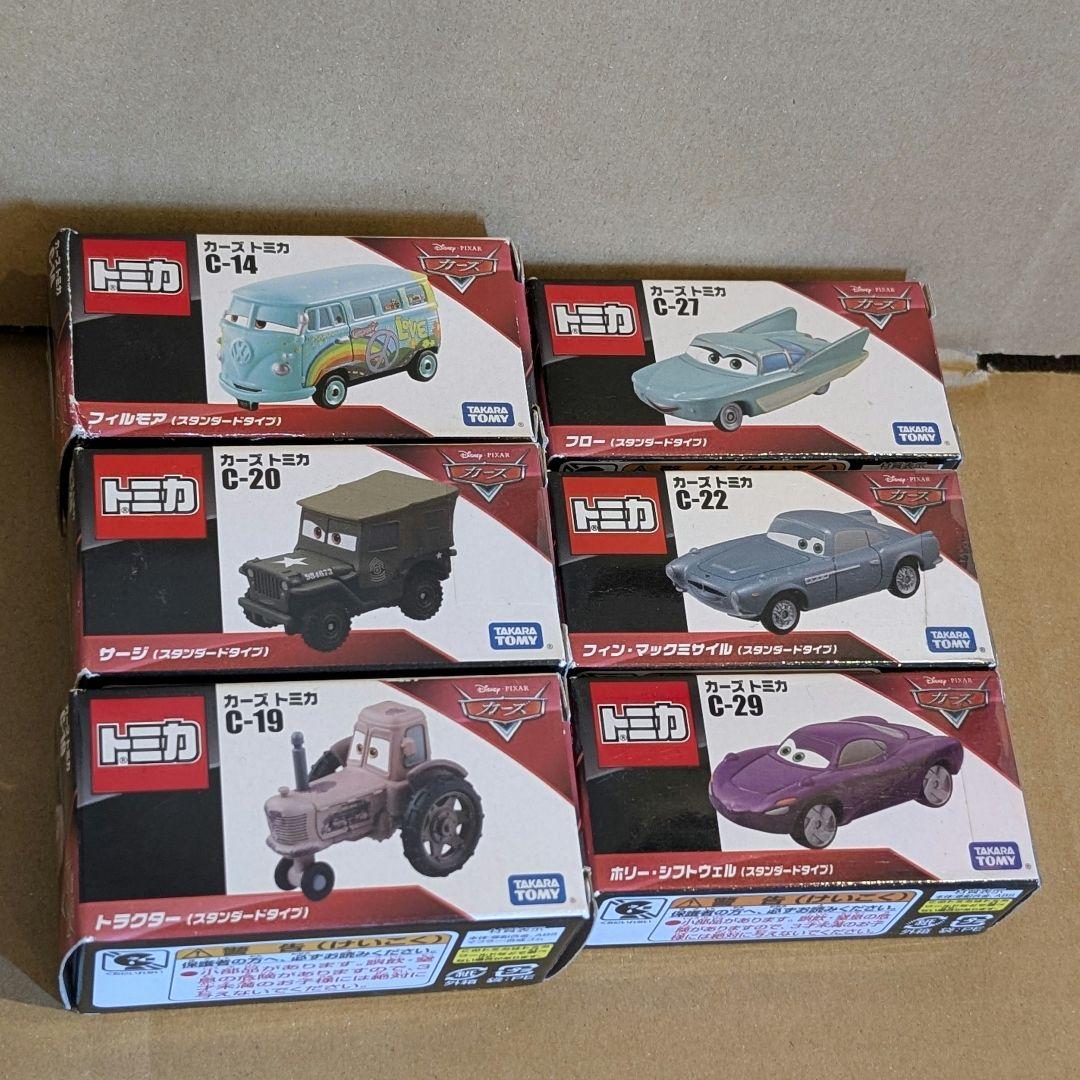 ⑥新品 カーズトミカ 6台セット